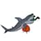 9ft. Airblown® Inflatable Animated Halloween Shark Snack Scene